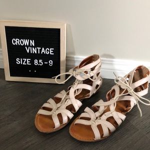 Crown Vintage gladiator sandals